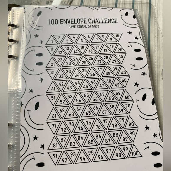 NEW ✨ $5,050 Cash Savings Binder - Picture 8 of 8